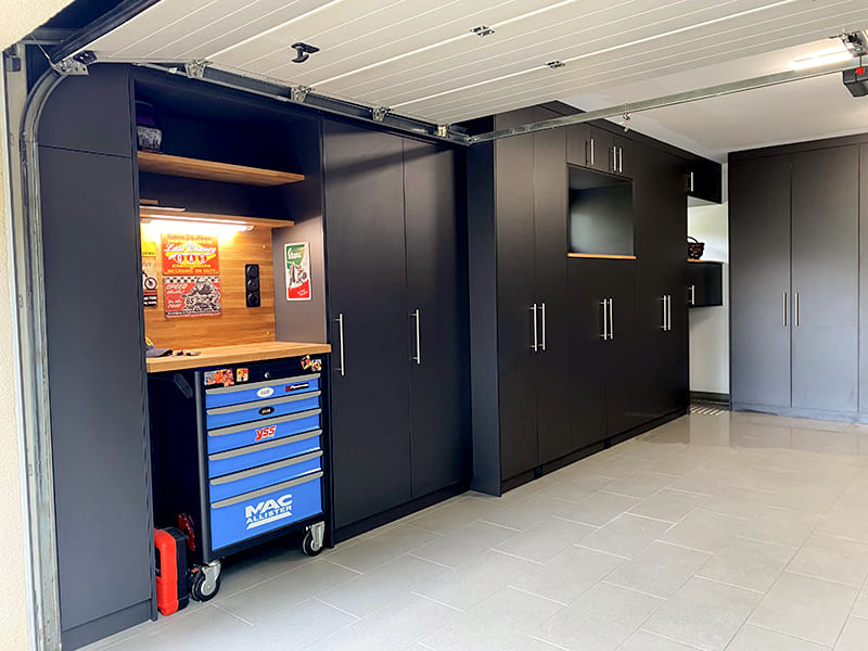 Agencement d'un garage