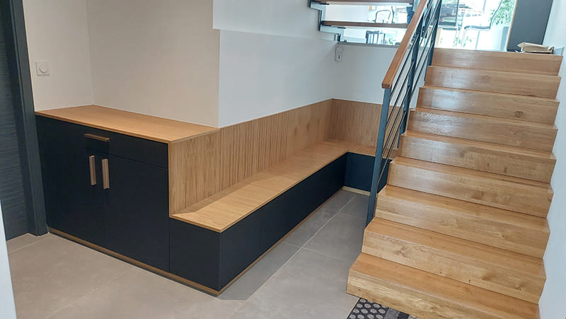 Banquette d'entrée