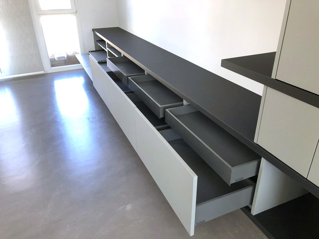 Détail rangement intérieur