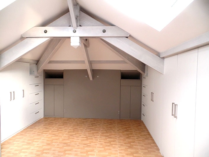 Agencement chambre sous comble