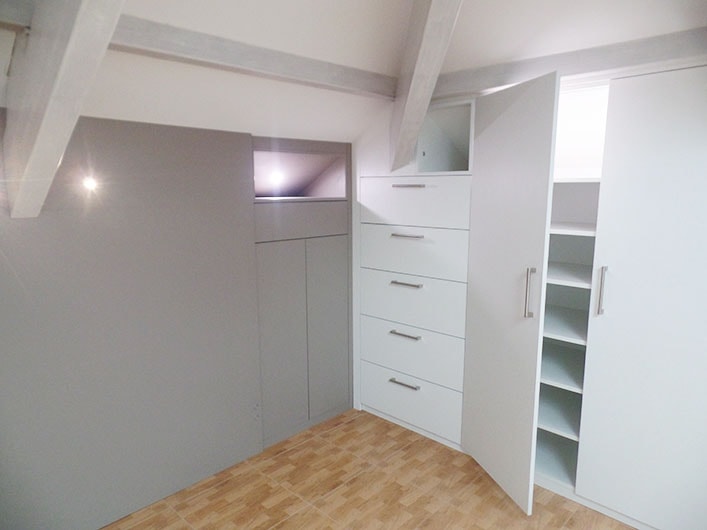 Placard chambre sous comble