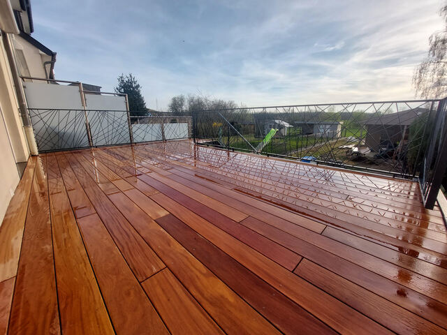 Terrasse en cumaru
