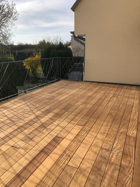 Terrasse en cumaru