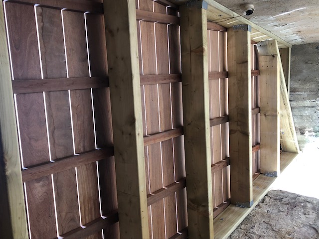 Structure de terrasse suspendue