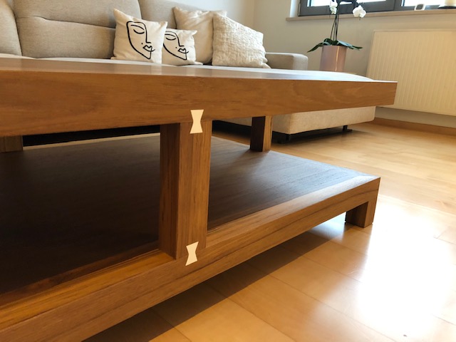 Table basse en Teck