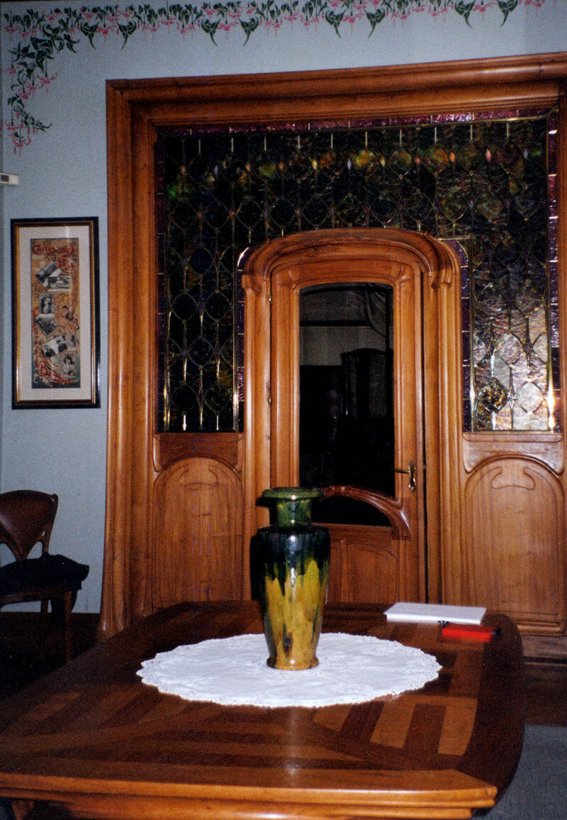 Menuiserie art nouveau